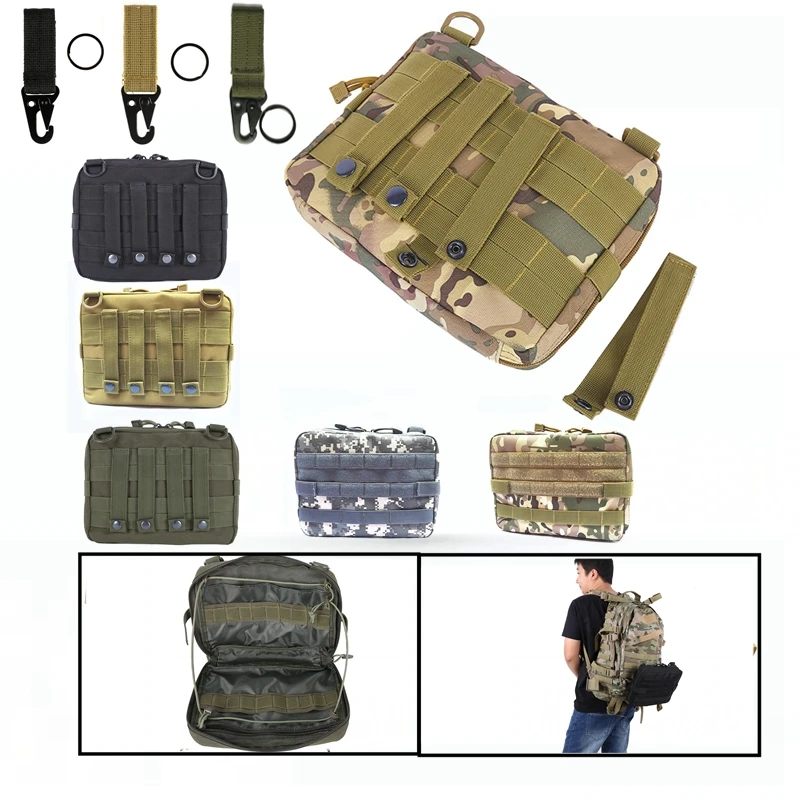 

Tactical Military Pouch Hunting Pistol Holster Utility EDC Tools Outdoor Medical EMT Emergency Packs Hiking Camping Accessories