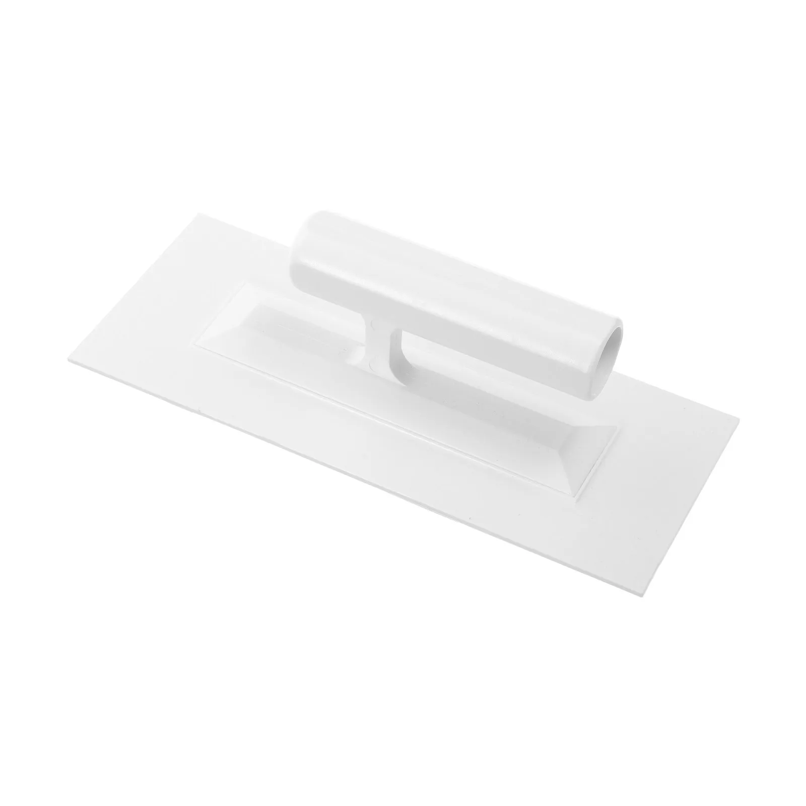 White New High Quality Transparent Plastering Trowel Plastic Non slip Handle Plastering Wall Tools Trowel Spreader Home DIY