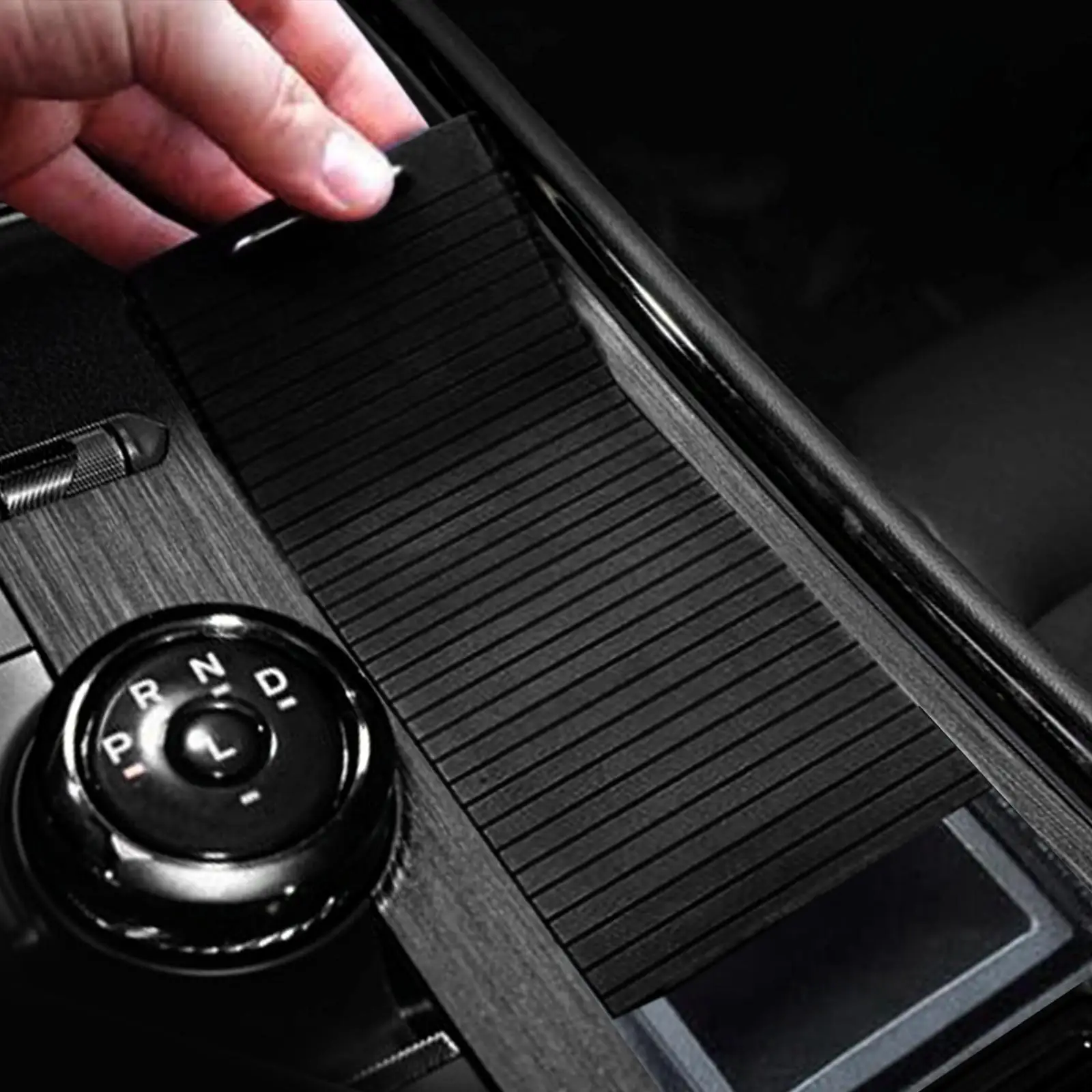 Center Console Roller Drink Water Cup Holder Tray Car Replace Professional Roller Blind Cover Cup Holder Panel Sliding Shutter - view 4