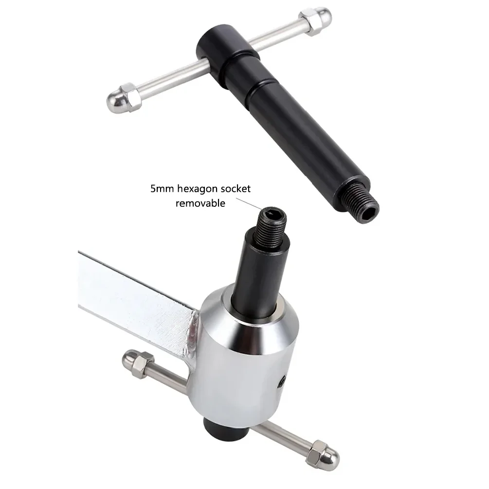 TOOPRE Bicycle Rear Derailleur Hanger Alignment Gauge Aluminium Alloy Straighten Tool for Mountain Road Bike 20-29'' Wheel