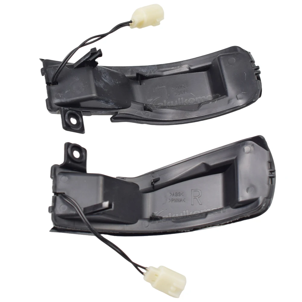 LED ديناميكية بدوره مصباح إشارة لمازدا 3 BL 2008-2014 لمازدا 6 GH 2007-2015 الجانب مرآة الوامض متتابعة المتعري مكرر