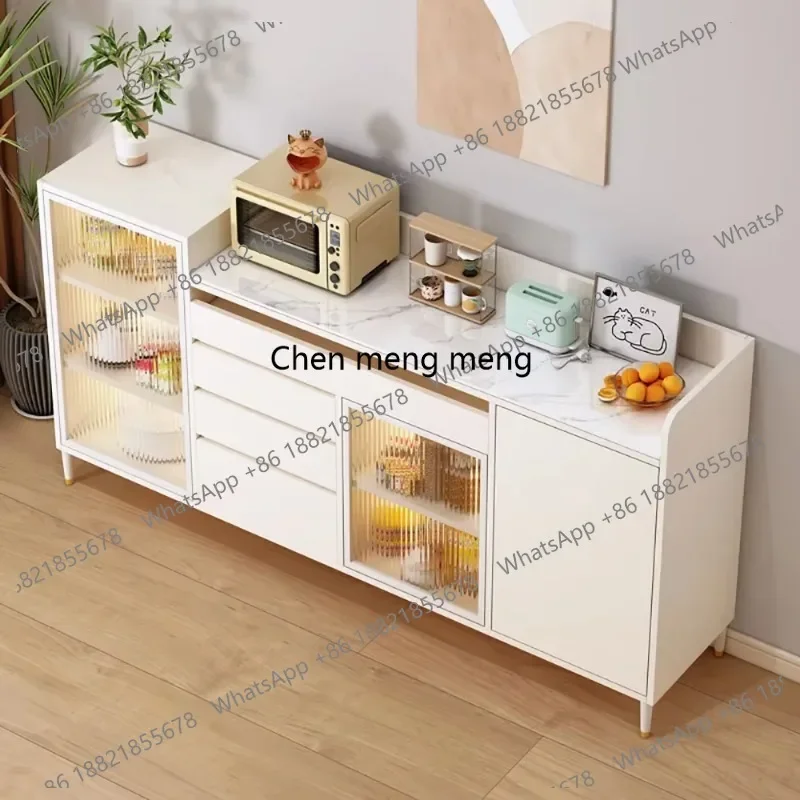 

K153 Display Storage Living Room Cabinets Nordic Aesthetic Trendy Classic Living Room Cabinets Drawer Glass Vitrinas Furniture