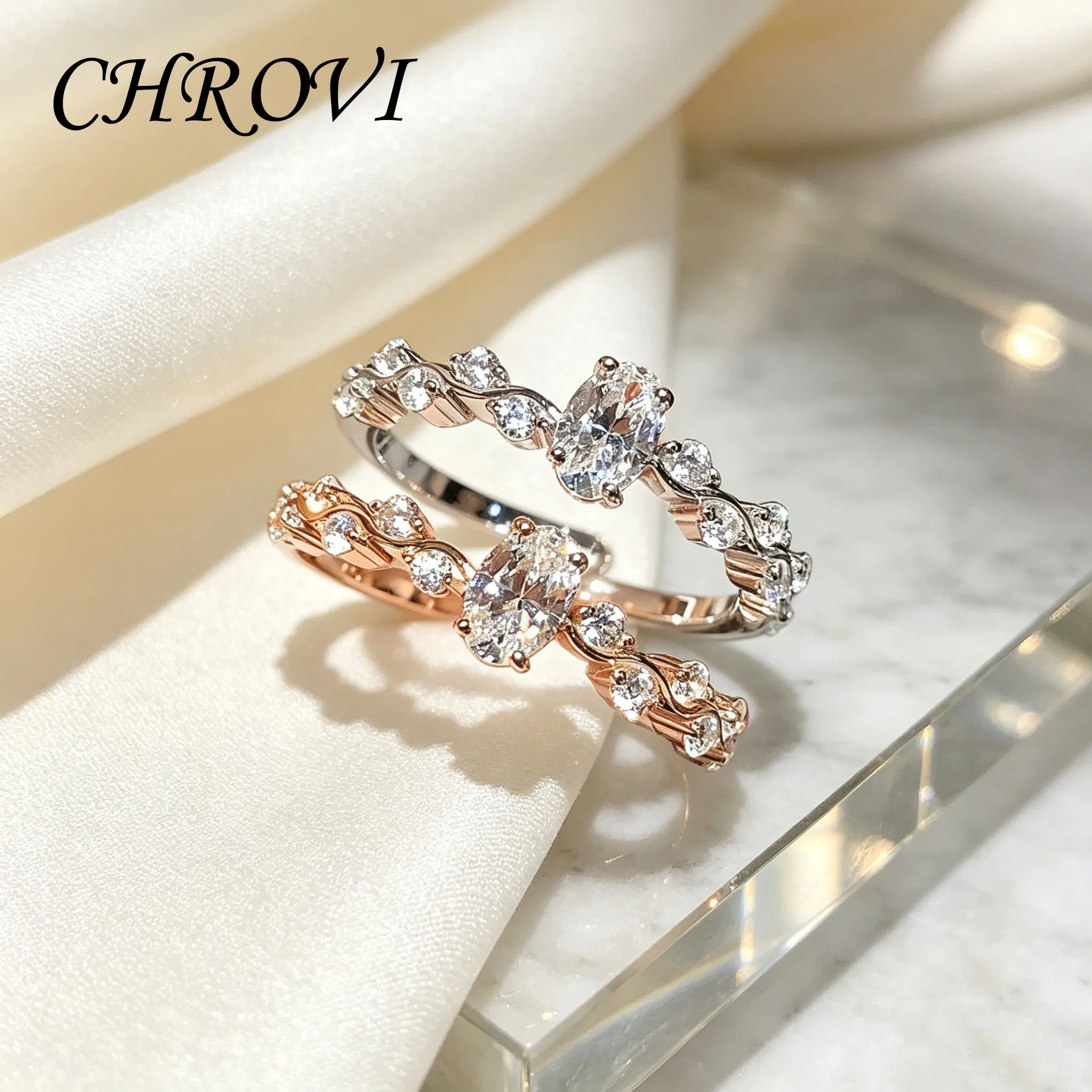Luxurious 925 sterling silver best-selling ultra-shiny zirconium stone pigeon egg ring for women, a niche accessory