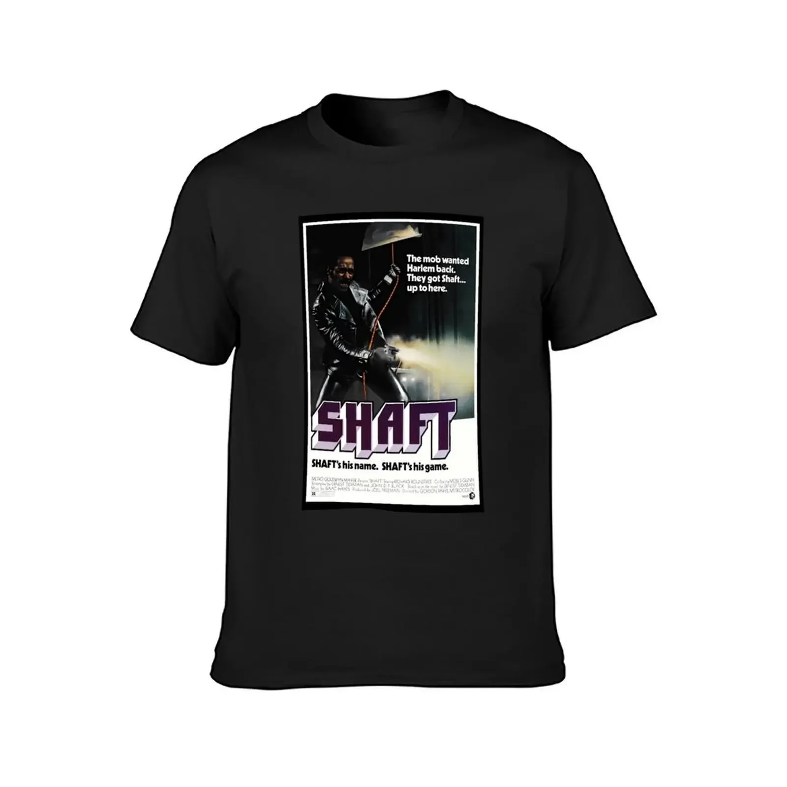 Shaft T-Shirt boys whites Blouse anime shirts men