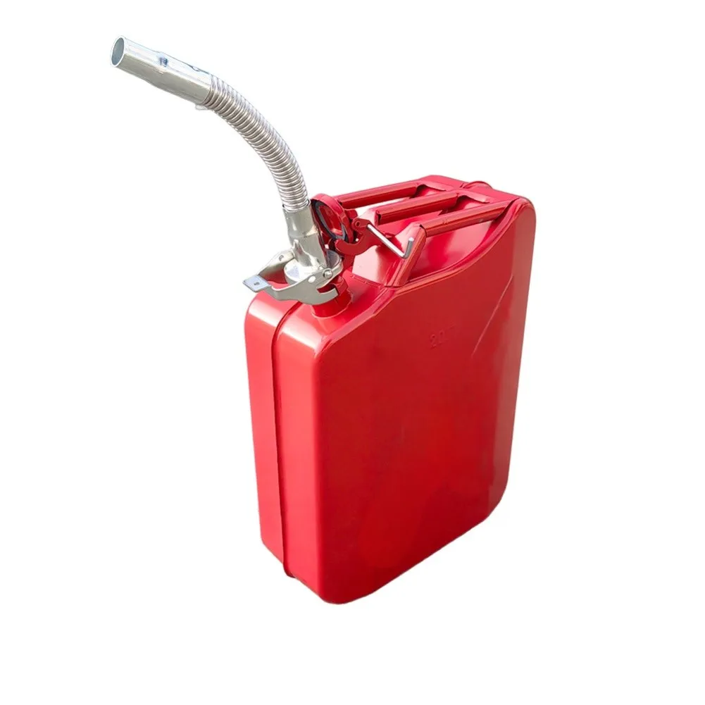 مجموعة مزيتة أنبوب دليل الزيت الفولاذي للجالون الأمريكي مع خطاف قفل برمز حبل سلكي وحلقة إغلاق احتياطية لصيانة طبلة الزيت #3