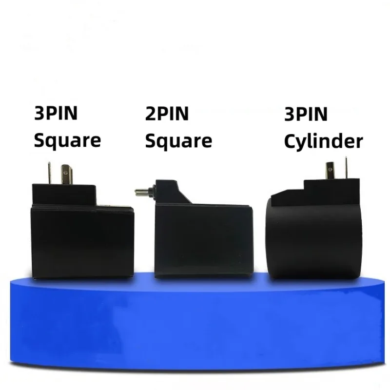 Hydraulic solenoid valve coil  copper  Oil grinding Inner diameter 20mm square  AC220V AC110V