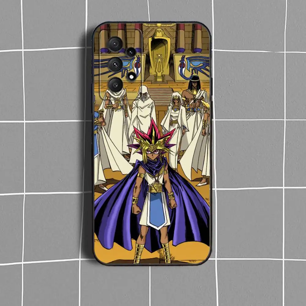 حافظة هاتف Y-Yu-Gi-Oh G-GX لهاتف سامسونج جالاكسي A 91,80,73,72,71,53,52,51,22,5G غطاء أسود ناعم مقاوم للصدمات #6