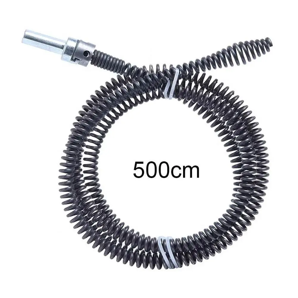 Heavy-Duty Electric Drain Cleaner Spring Tube Dredger Household Plumbing Unclogs Toilets Sinks Kitchen Bathroom Cleaning Tools