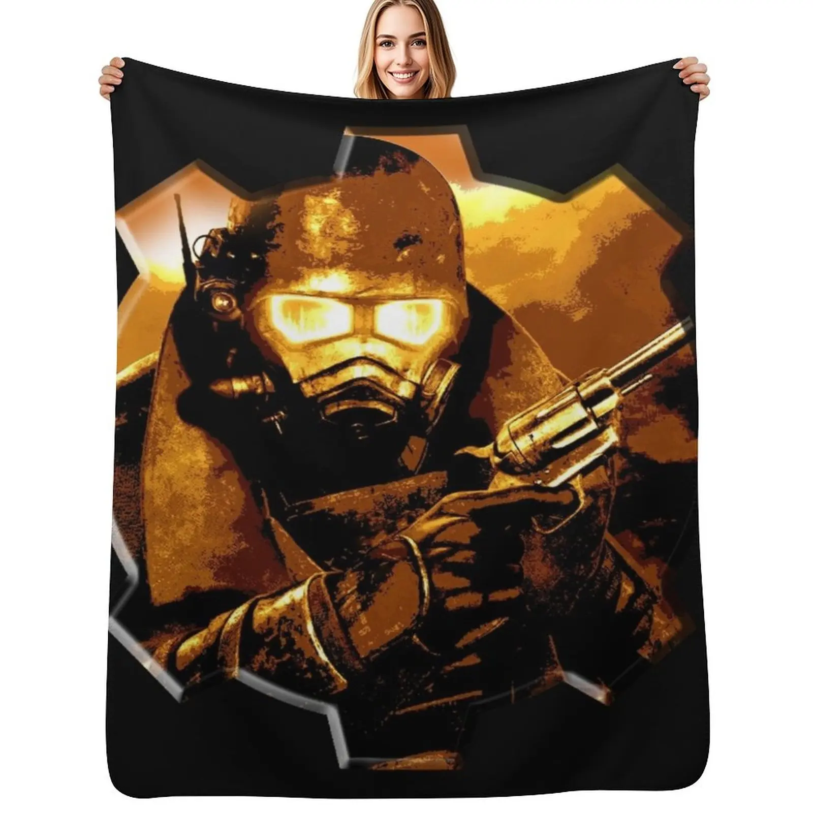 

New Vegas Throw Blanket Bed covers warm winter Blankets For Sofas Sleeping Bag Blankets