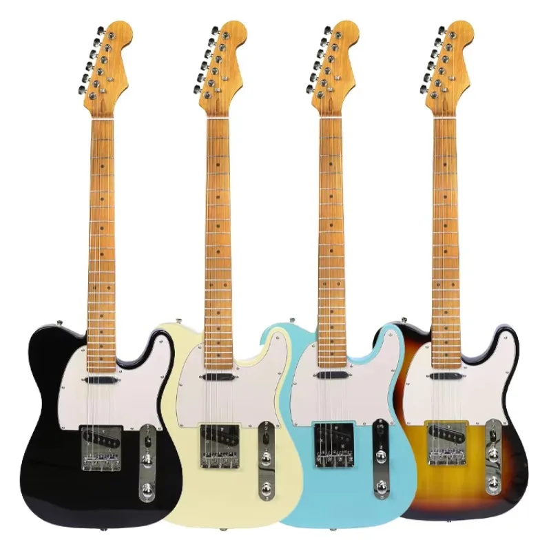 

STLF Fashion Style TL Custom Classic Telecaster Electric Guitar Multi-Color Options Maple Neck 6 String Electric Guitar