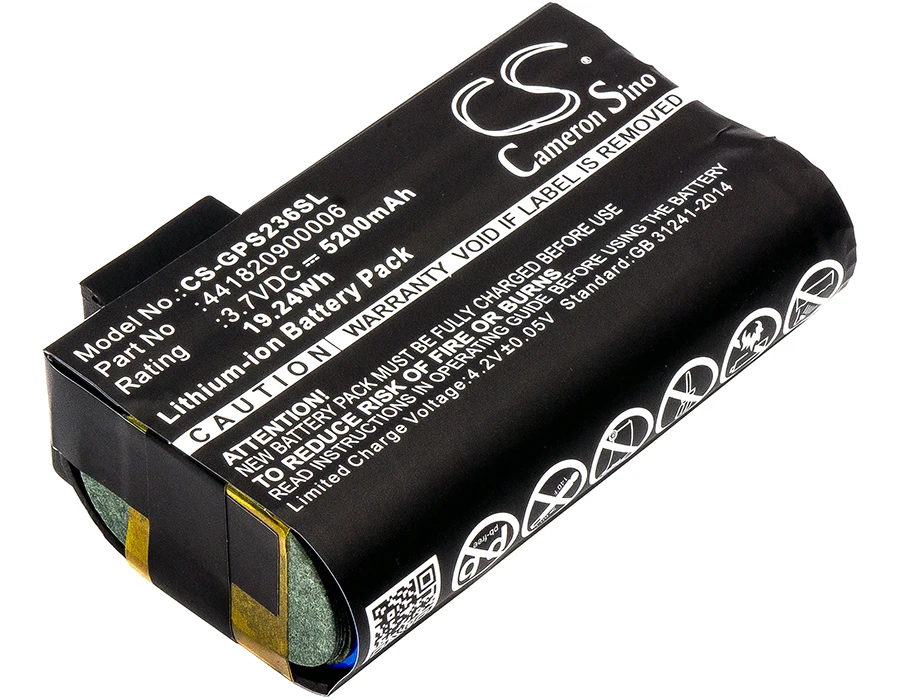 Battery For AdirPro PS236B  Getac PS236  PS336  PS236C  Nautiz X7  Sokkia SHC-236  SHC-336  Topcon FC-236  FC-336