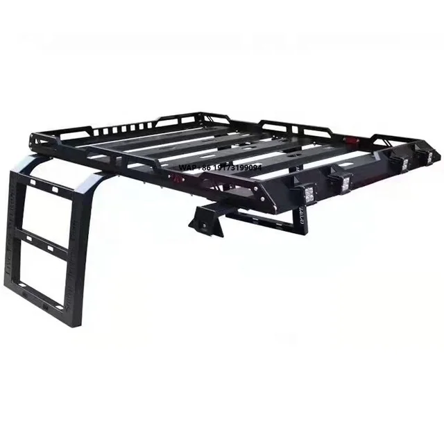 

Auto Parts Exterior Accessories Roof Luggage Rack With/without Lights with Ladder for j-eep Wranler JL 2018-2020