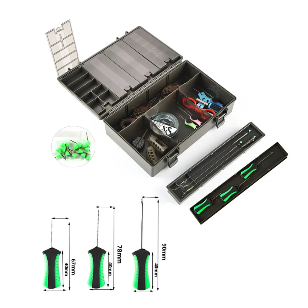 

Коробка для ловли карпа, рыболовные аксессуары, ящик для хранения инструментов, рыболовный крючок, приманка, искусственная коробка для наживки, аксессуары для рыболовных снастей