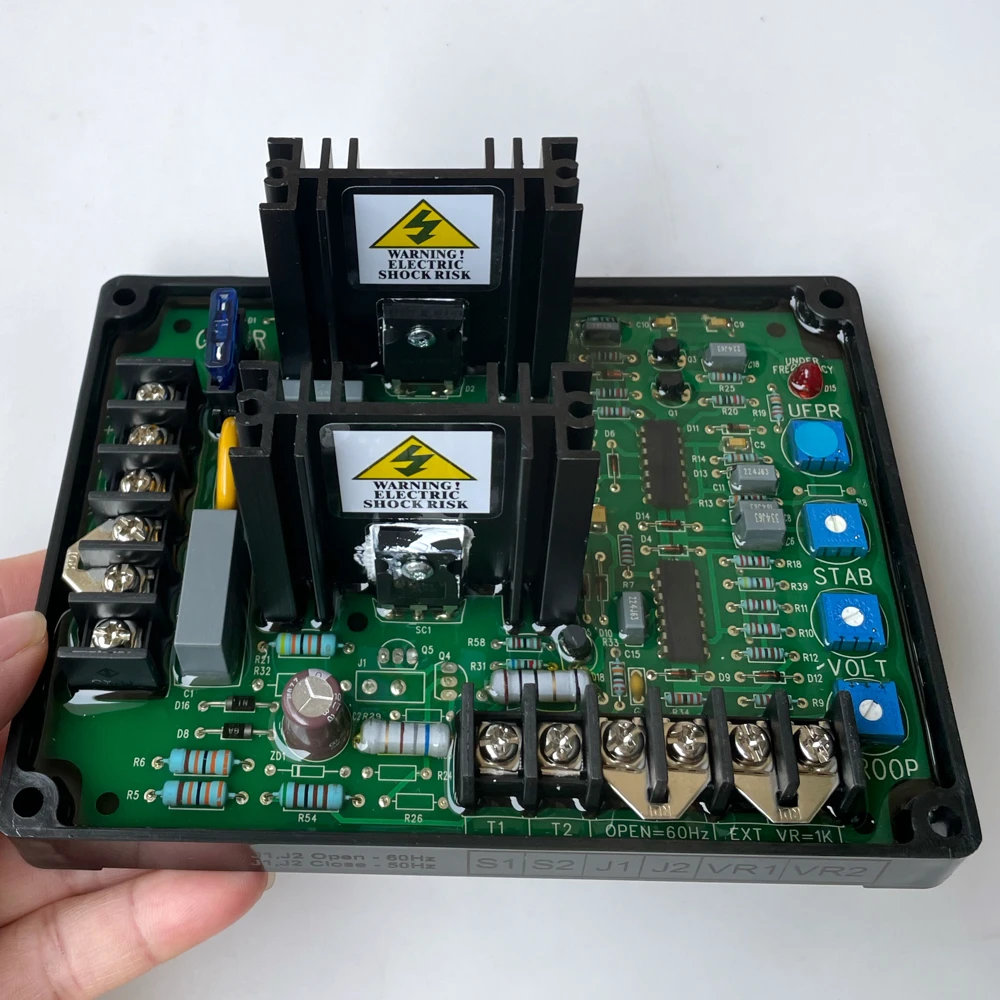 GAVR-15A Automatic Voltage Regulator Universal Brushless Generator Avr Voltage Stabilizer Under Frequency Protection