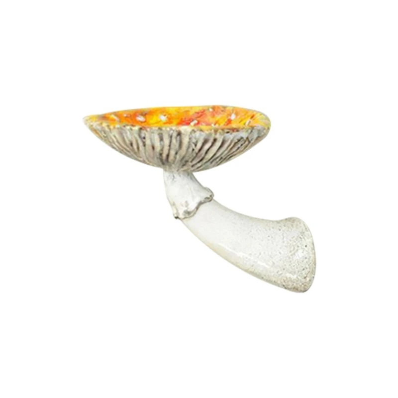 Mushroom Hanging Shelf Whimsical Floating Shelves Wall Mount Rustic Resin Crafts Drop shipping