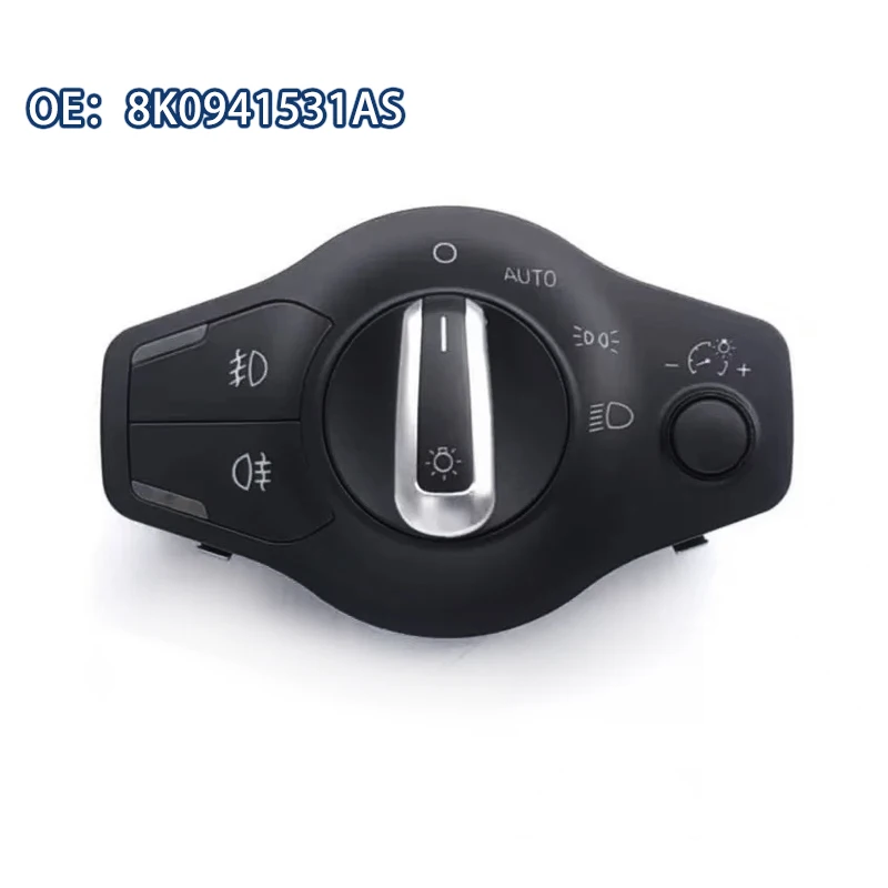 

8K0941531AS Автоматическая ручка управления противотуманными фарами для Audi A4 S4 A5 Q5 S5 8UD955559B
