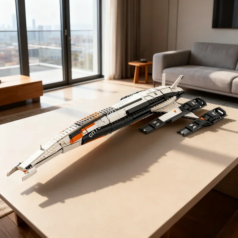 

3884pcs MOC Normandy SR 2 Mass Effect Model Building toys blocks Architecture DIY creative Education Brick Christmas gift Kids