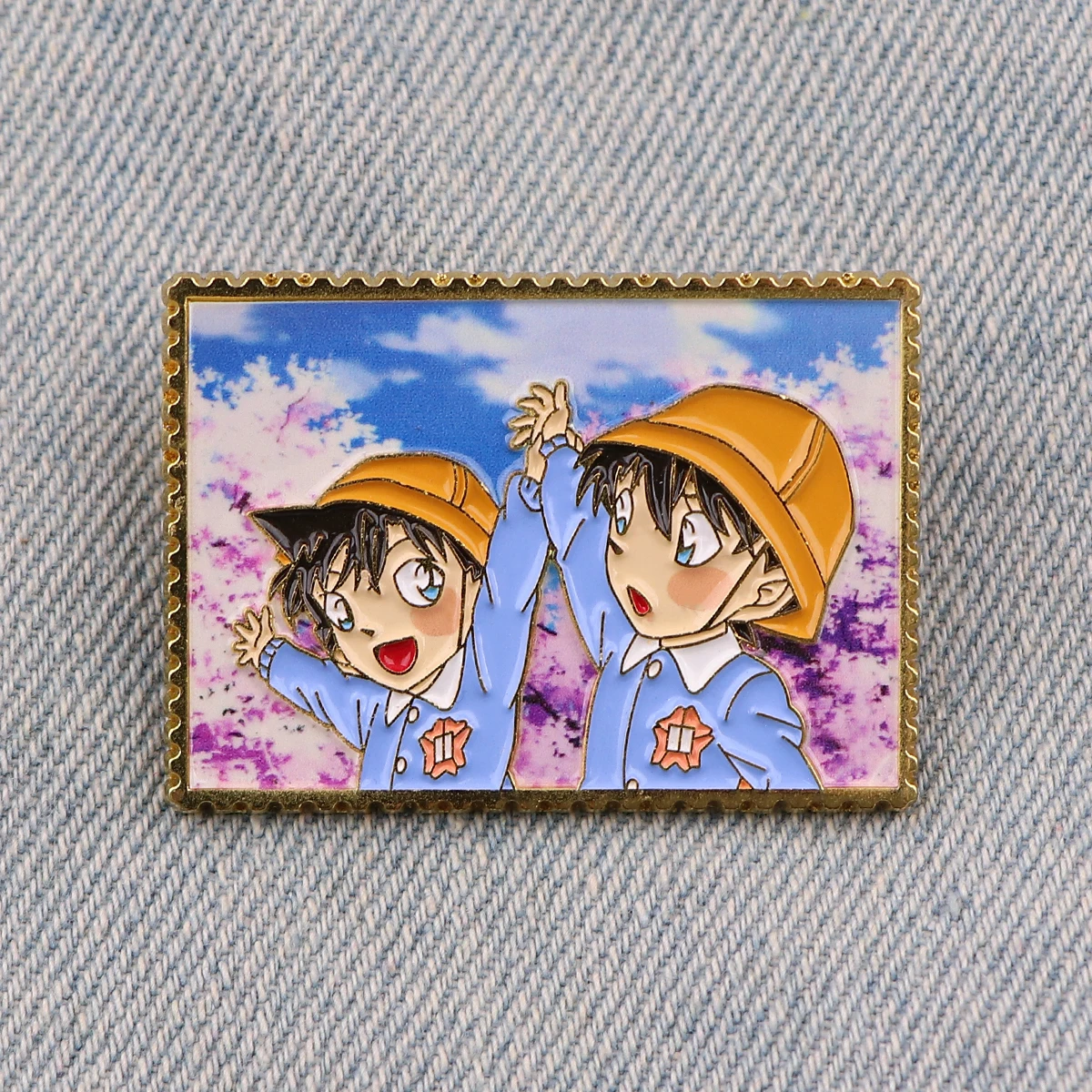 Japanese Anime Straw Hat Boy Enamel Pin Cute Brooches for Women Lapel Pins Badges on Backpack Cosplay Accessories Gift Toy