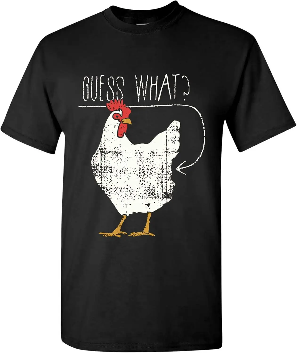 Guess What? Chicken Butt! Basic Cotton T-Shirt