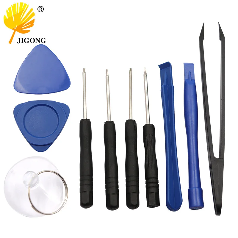 Telecom maintenance, mobile phone disassembly and maintenance tools 10-piece set combination, a variety of commonly used batches