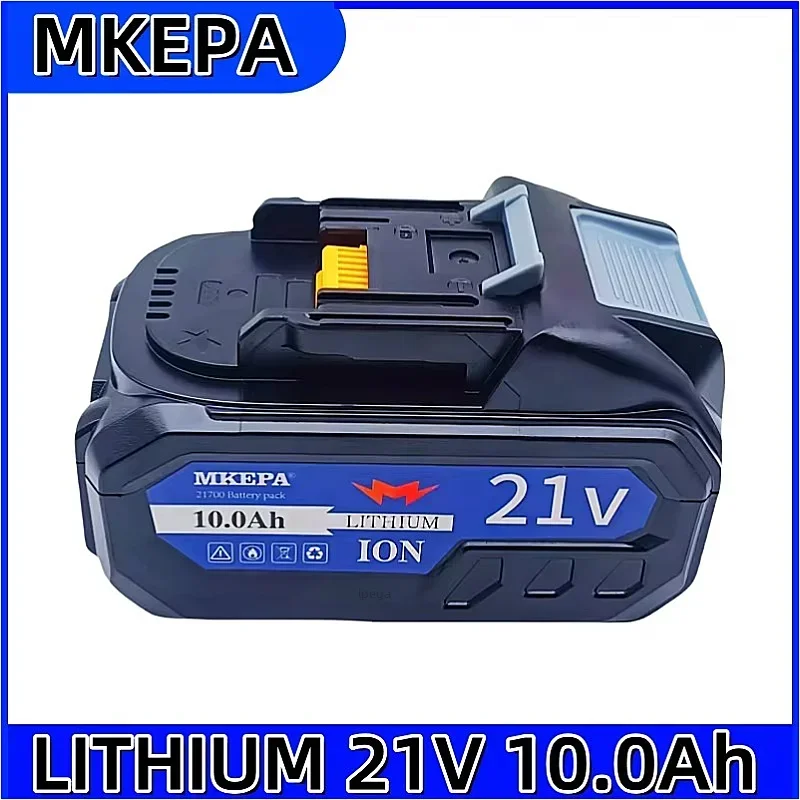 

21V 5S2P 10.0Ah Rechargeable Battery 21700 Lithium ion lpega Battery for Electric Tools BL1860 BL1880 BL18100