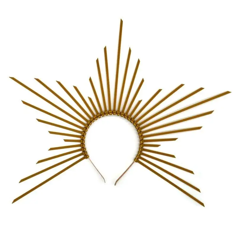 

652F Лолита Корона Барокко Тиара Корона Винтаж для Солнца Лолита Косплей Доступ