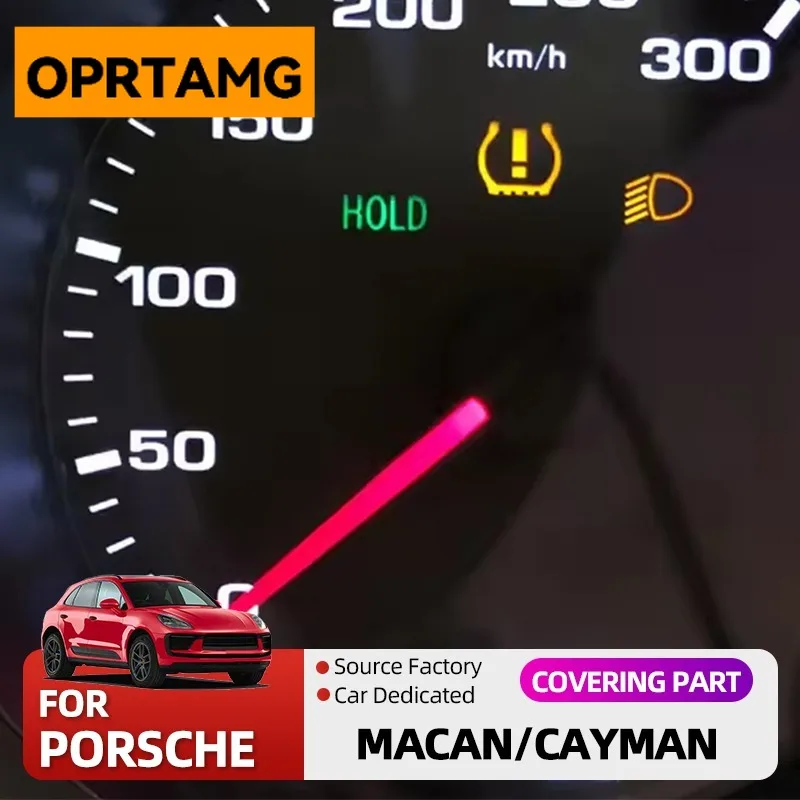 

Interior Mouldings BLACK Gauges Speedo Discs Overlay For Porsche Macan Cayman Boxster Speedometer Dials from mph to KM/H