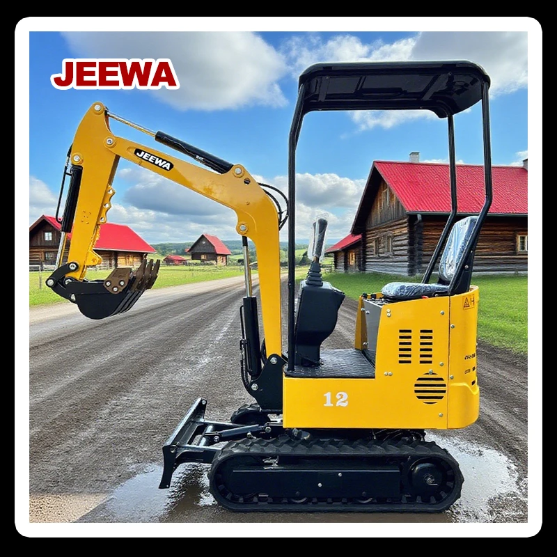 1.2ton الحفر الصغير كوبوتا الديزل حفر مايكرو الزراعية حفارة صغيرة الهندسة متعددة الوظائف يمكن تخصيصها
