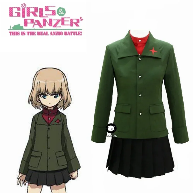

GIRLS und PANZER Katyusha Nonna suit Cosplay costume Carnaval Halloween Christmas Costume