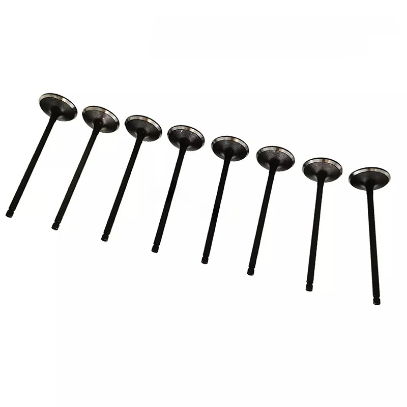 

222112G000 22211-2G000 8PCS Engine Intake Valve For Hyundai Santa Fe Sonata Genesis For Kia Optima Sportage