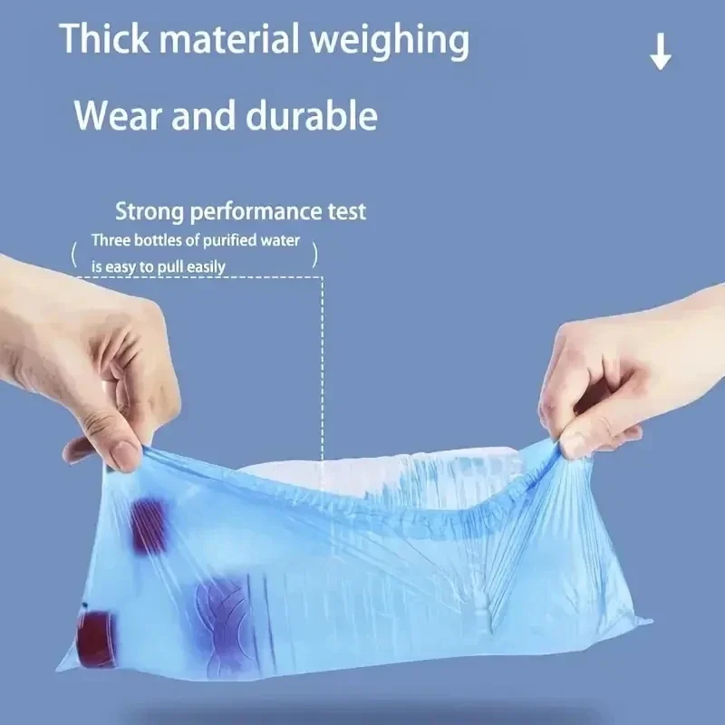 50/100/200/300PCS Disposable Waterproof Shoe Cover, Plastic Non-Slip Foot Cover, Indoor PE Padded Shoe Cover