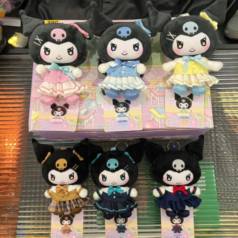 

Novo Kuromi Campus Diary Series Blind Box Toy - Mystery Figure Pendant Vinyl Collection For Kids School Life Personalized Gifts