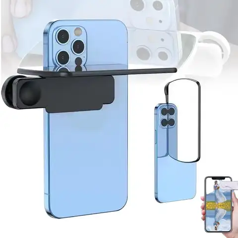 Kit clip per specchio per fotocamera per smartphone Riflessione selfie HD per fotografia Video Vlogging Viaggi Streaming live Fotografia all'aperto