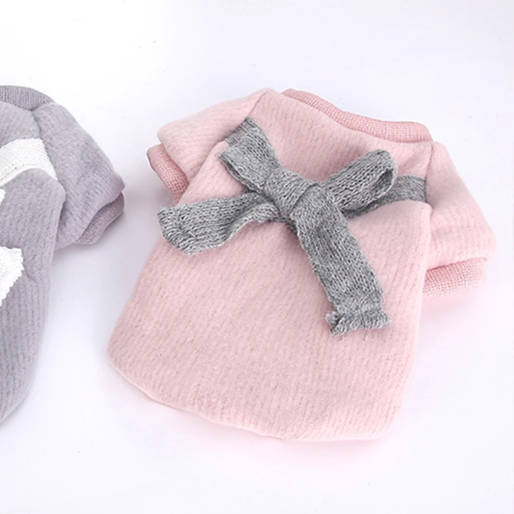 

Pet Clothes Dog Warm Sweater for Small Dogs Clothing Dog's Sweaters Holiday Pink