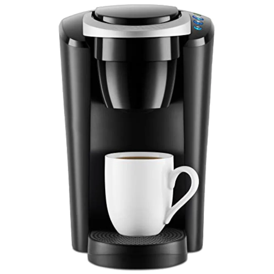 

Кофеварка K-Compact для капсул K-Cup с функцией Smart Start, 3 размерами порций, съемным резервуаром на 36 унций, черная