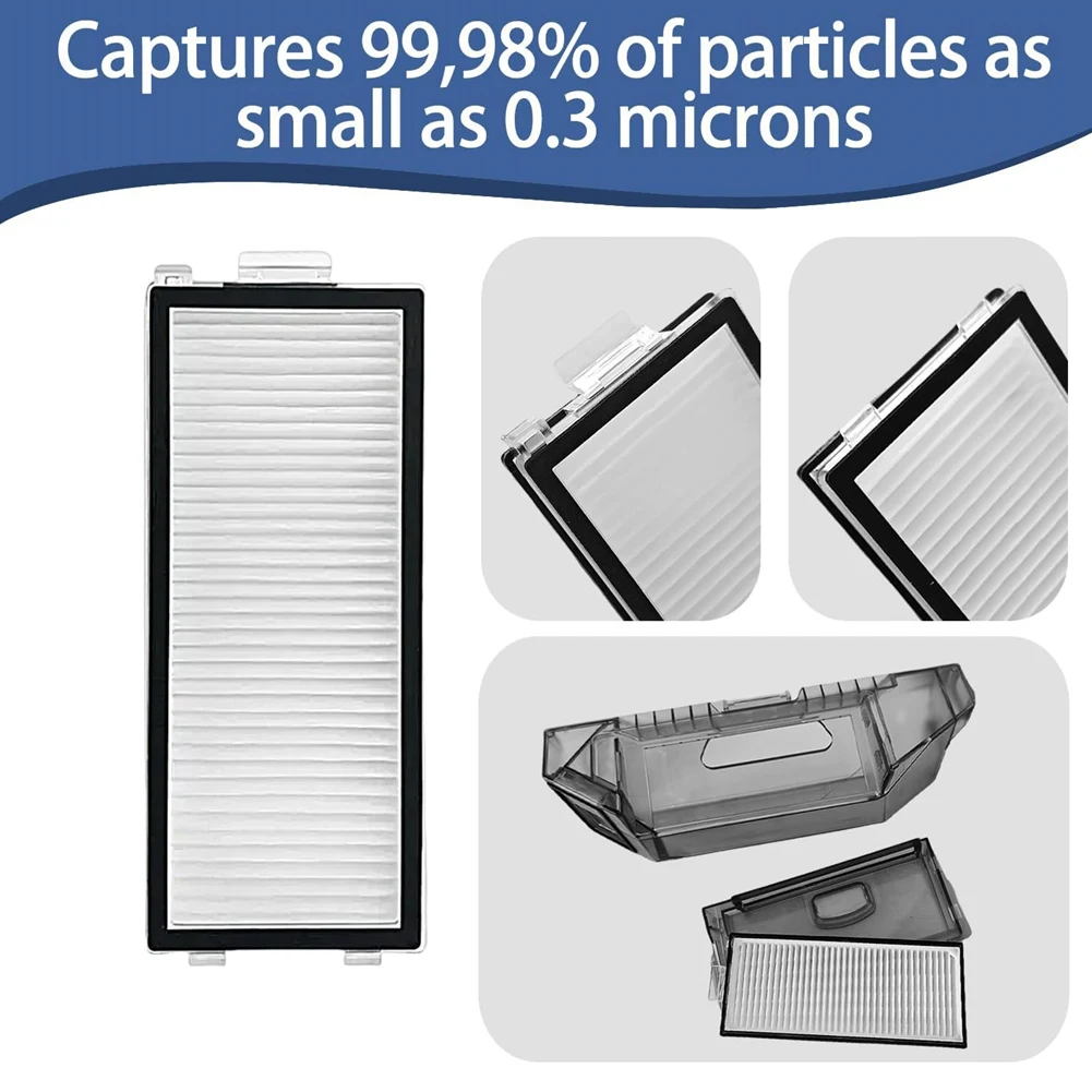 Accessories Kit For Roborock Saros Z70/Saros Z70 Ultra Vacuum Cleaner Parts Main Side Brush Filters Mop Pads Dust Bags