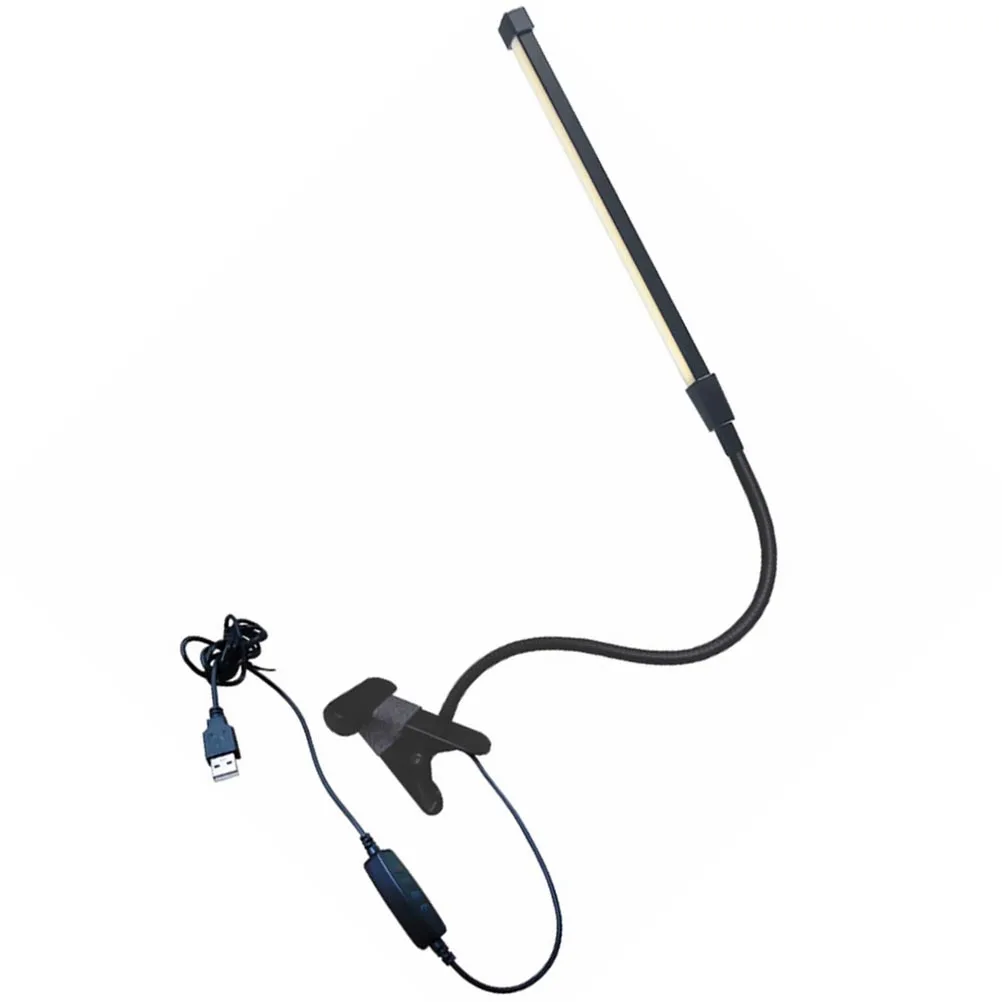 1pc Usb Adjustable Led Bedside Reading Light Portable Desk Lamp For Travel Study Night Light Desktop Lamp Use