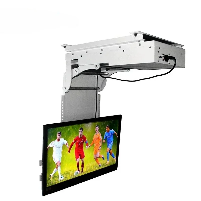 Home Conference Room Concealed Electric Automatic Ceiling Electric Remote Control TV Lifting Mechanism
