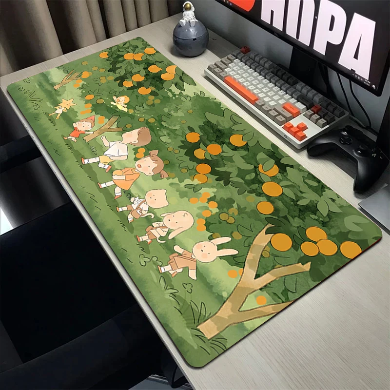 

Cartoon Animal Mouse Pad Grande Kawaii Mousepad Game Mouse Mat Cute Mausepad Desk Mat Gaming Pc Accessories Keyboard Pads XXL