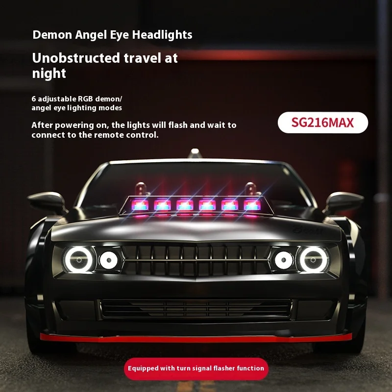 SG216MAX ヘルキャット 四輪駆動 高速ブラシレスRCカー フルスケール ラジコン ドリフトモデル プロ仕様 シミュレーション玩具