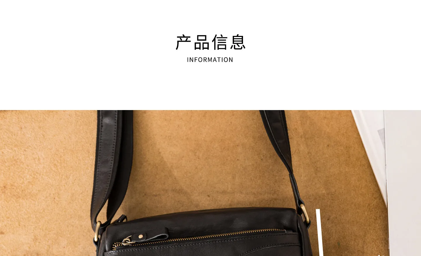 PNDME-Organizer handgefertigte Vintage-Umhängetasche aus echtem Leder für Herren, lässige Pendler-Luxus-Umhängetasche aus echtem Rindsleder. – Detail 1