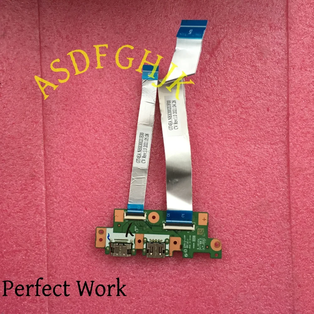 For Lenovo Chromebook Ideapad 3 Gen 2 14APO6 14e USB Board LS-L135P test OK ,Freeing shipping