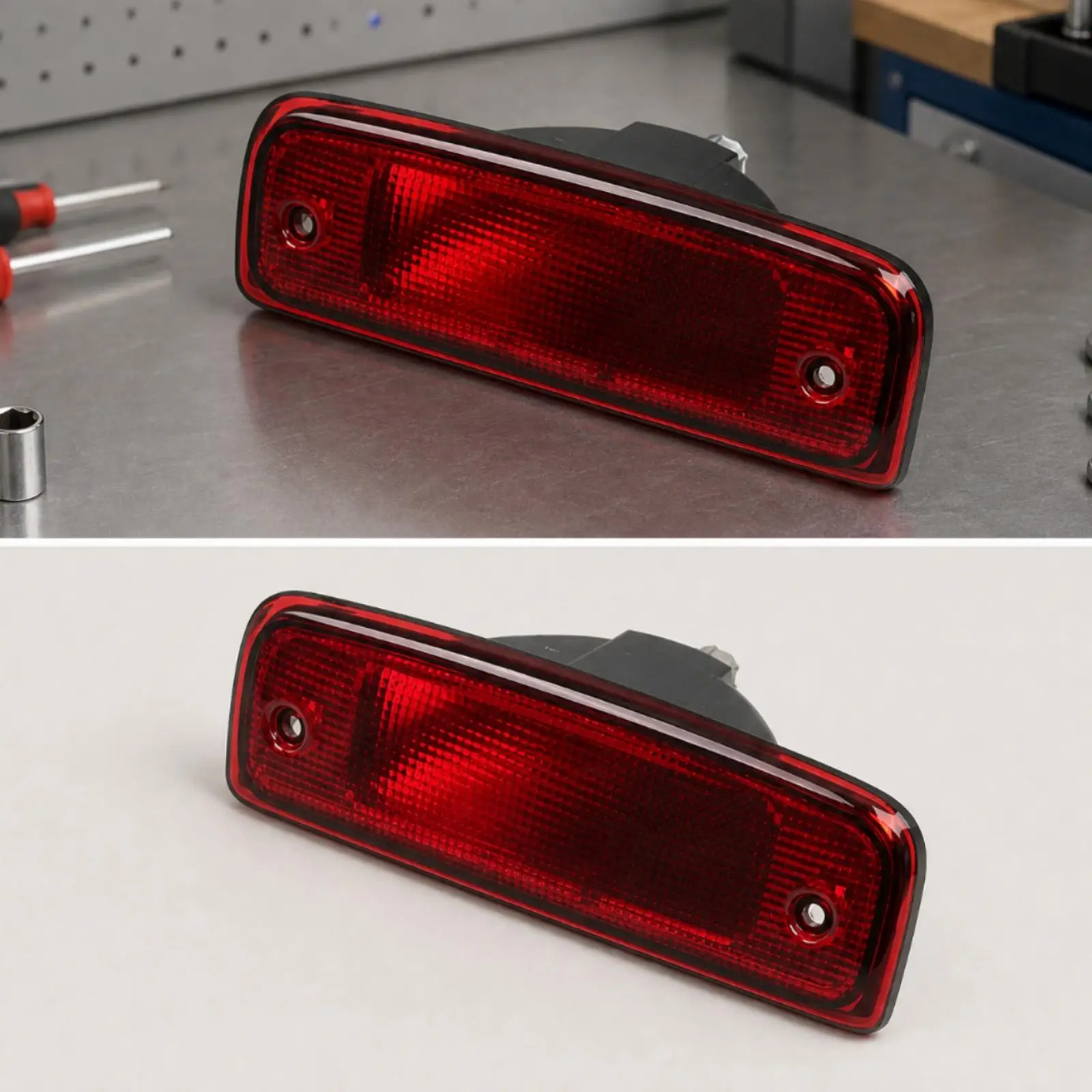 High-Mounted Brake Light Assembly OE Replacement High-Mounted Brake Plug-in Light-and-Play Easy Installation