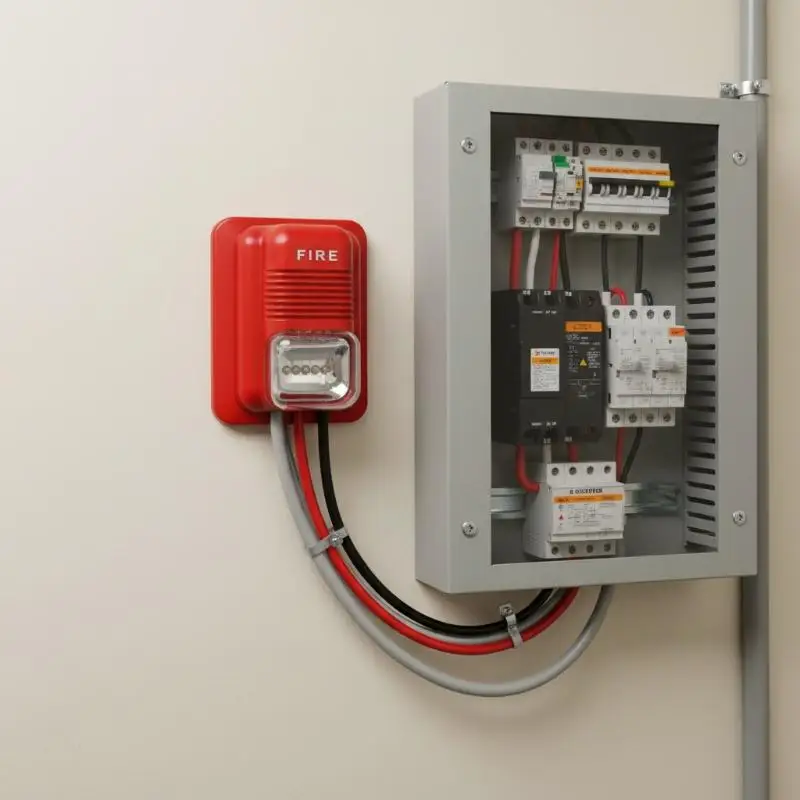1Pcs Sound & Strobe Alert Security System 12V 24V Fire Alarm Warning Strobe Siren Horn For Home Office Hotel Restaurant