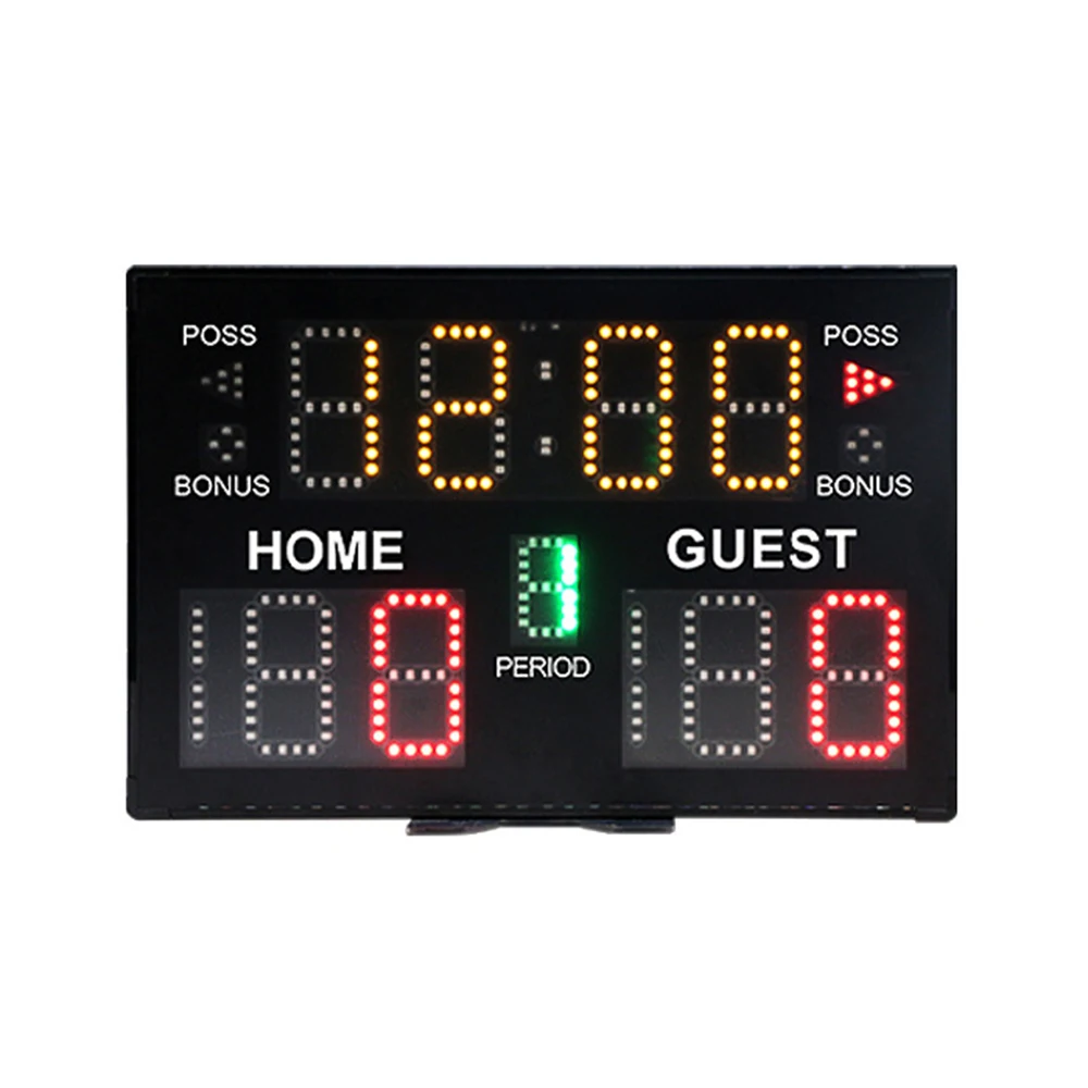 

Indoor Digital LED Scoreboard Tabletop Score Board for Basketball Volleyball Tennis Boxing Match Game