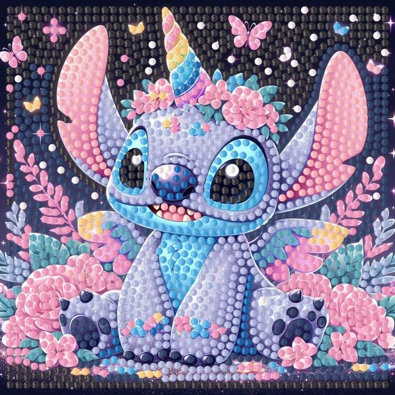 ديزني اليدوية diy الماس اللوحة الإبداعية الجديدة 3D الوالدين والطفل غرزة الكرتون لغز شخصية عطلة هدية الاطفال اللعب #1