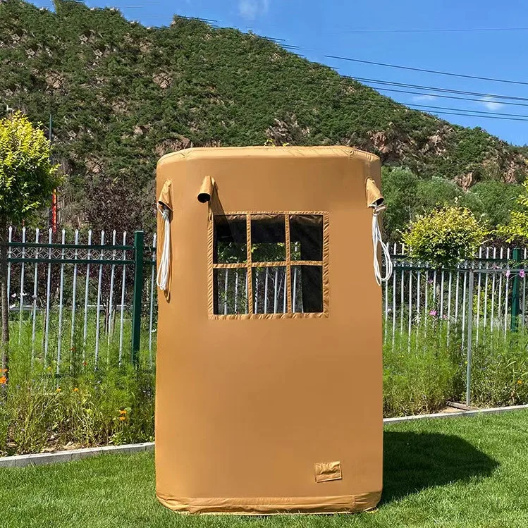 Vendita calda! Tenda gonfiabile in tessuto saudita a doppio strato per toilette da campeggio all'aperto e tenda da doccia - Sconto nel tempo limitato
