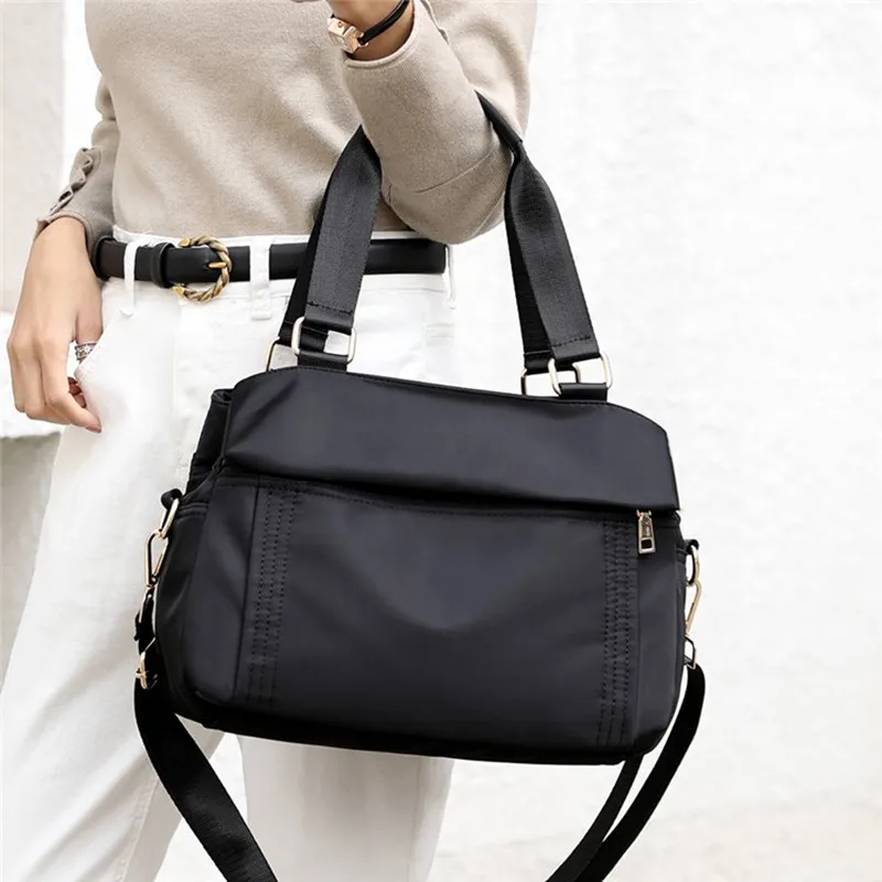 2022 New Women Shoulder Bags Top-Handle Bags High Quality Nylon Ladies Leisure Totes Crossbody Bag Female Handbags Bolsas Mujer