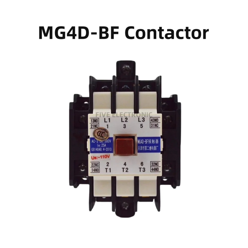 

MG4D-BF AC110V 220V DC110V For Fengxing Contactor Tianjin Second Relay Factory Elevator