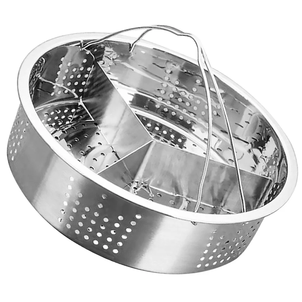 

1 Set Steamer Pot Basket Stainless Steel For Meat Fish Vegetables Dumplings Bun Steaming Cooking Food Steamer Accessories Steam